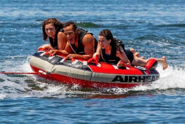 boat tubing trio